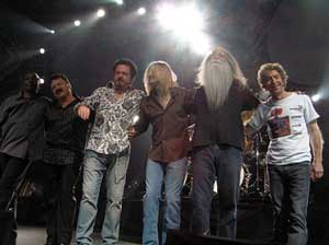 Photo du groupe en concert